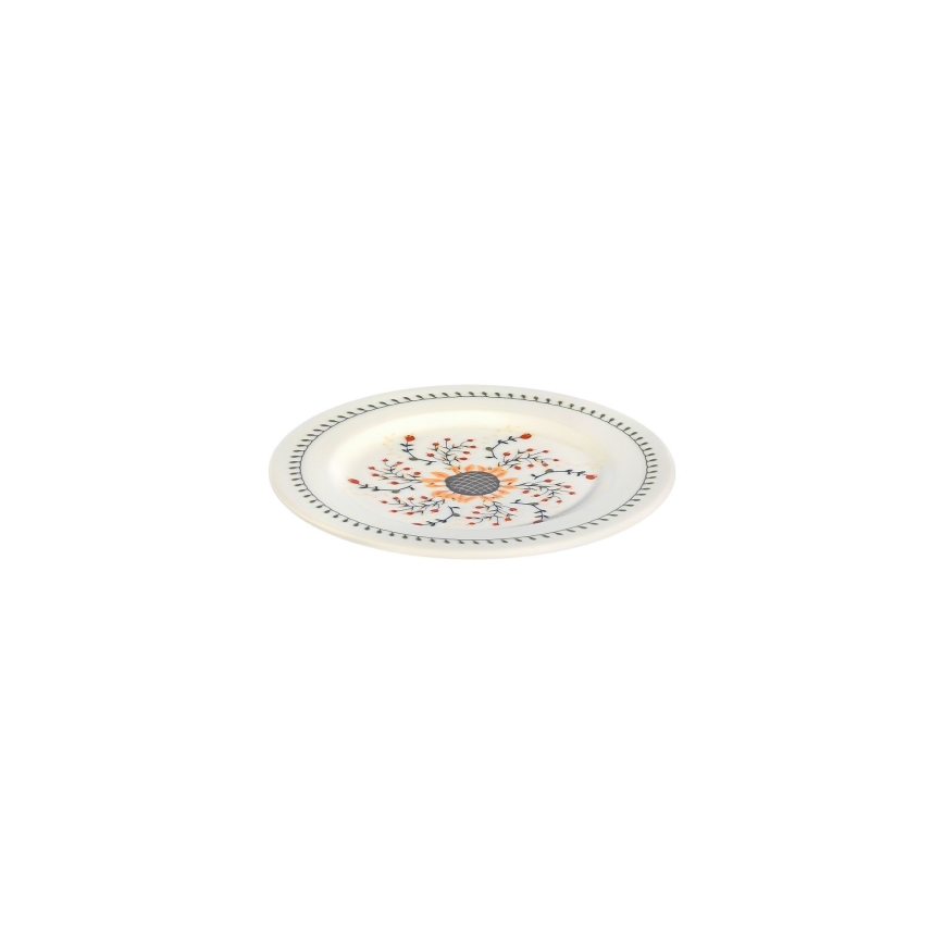 Set da tavola 24 pezzi multicolore in porcellana