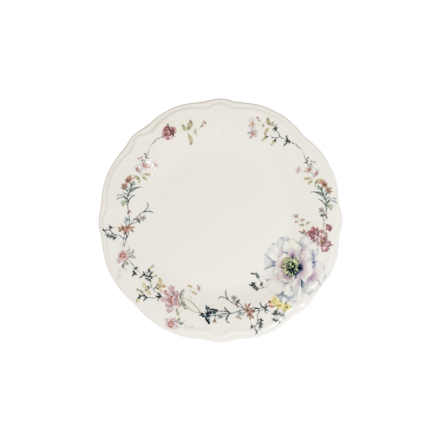 Set da tavola 24 pezzi multicolore/porcellana