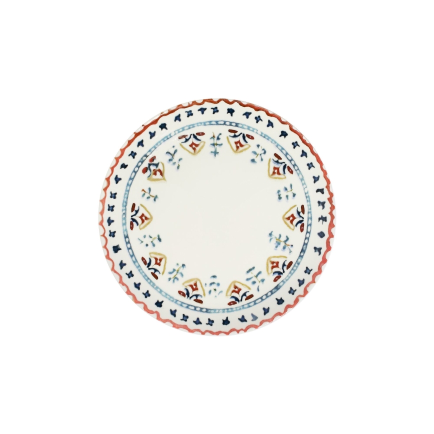 Set da tavola 24 pezzi multicolore/porcellana