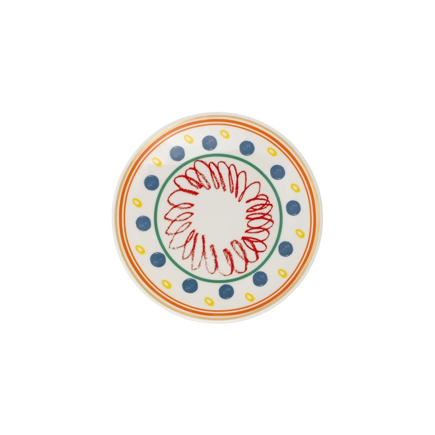 Set da tavola 24 pezzi multicolore/porcellana