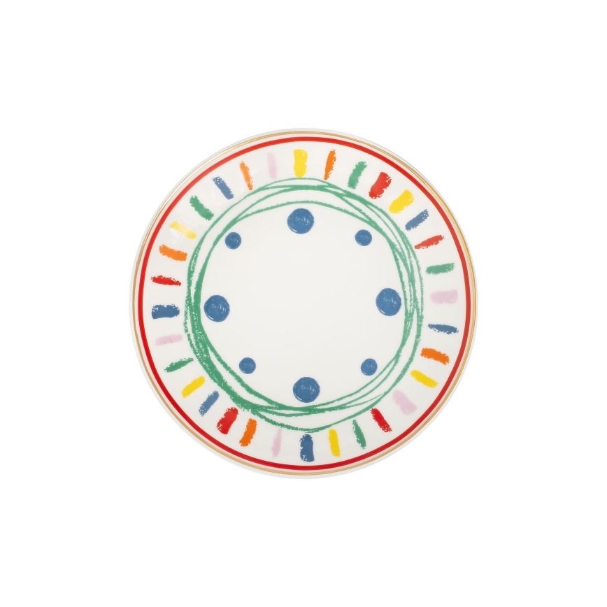 Set da tavola 24 pezzi multicolore/porcellana