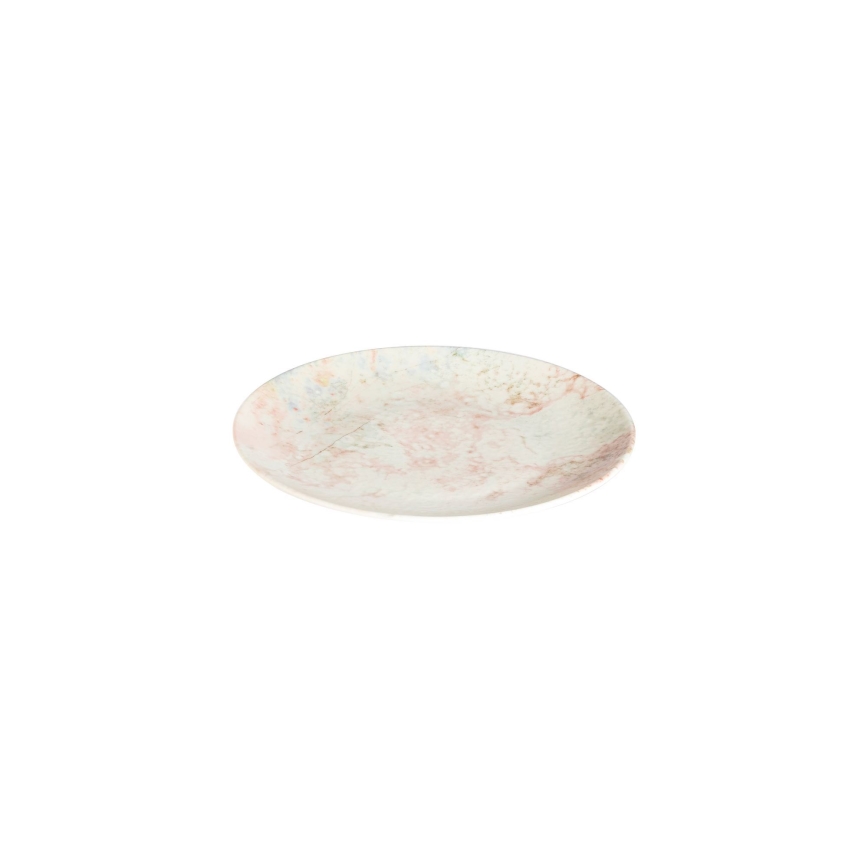 Set da tavola 24 pezzi rosa/beige/porcellana