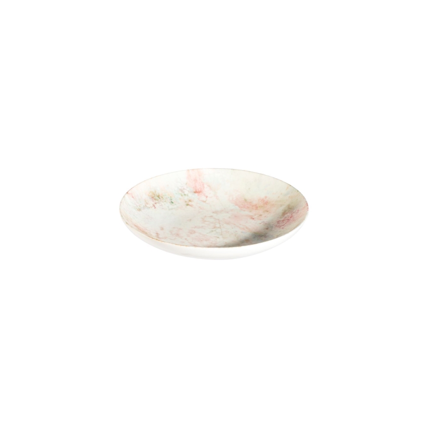 Set da tavola 24 pezzi rosa/beige/porcellana