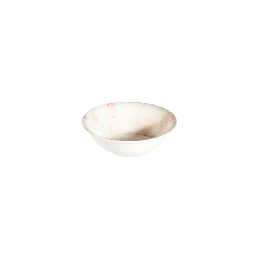 Set da tavola 24 pezzi rosa/beige/porcellana