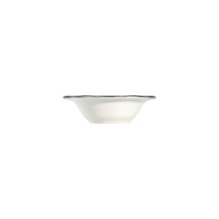 Set da tavola 24 pz bianco/verde/rosso/porcellana