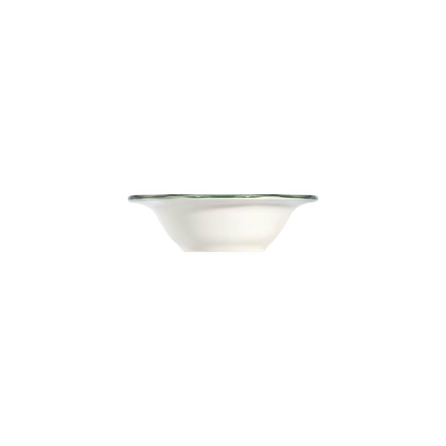 Set da tavola 24 pz bianco/verde/rosso/porcellana