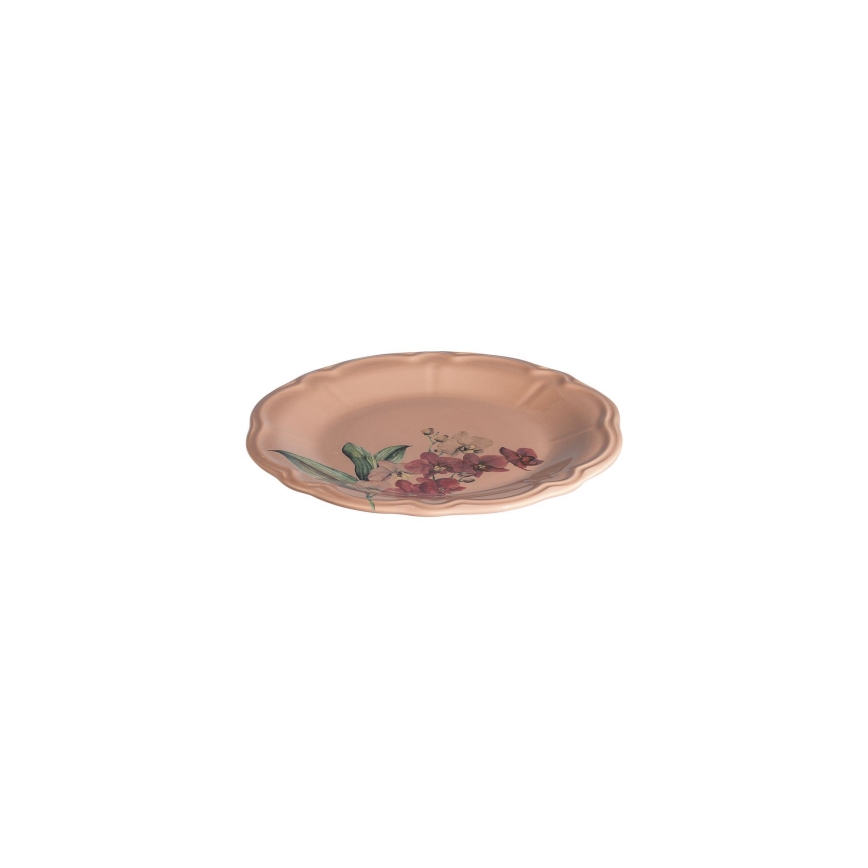 Set da tavola 27 pezzi rosa/bianco/porcellana
