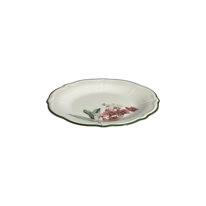 Set da tavola 27 pezzi rosa/bianco/porcellana