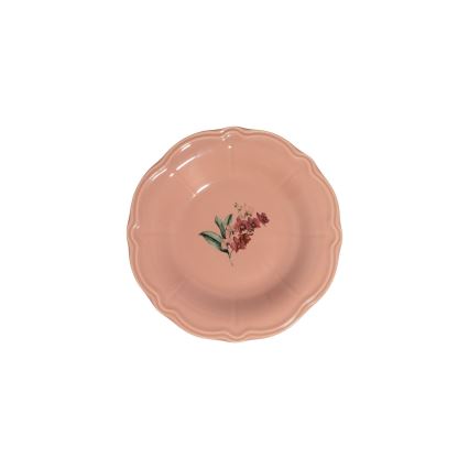 Set da tavola 27 pezzi rosa/bianco/porcellana