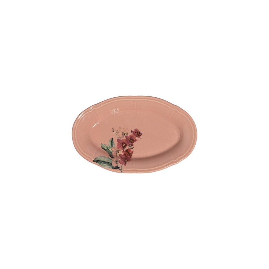 Set da tavola 27 pezzi rosa/bianco/porcellana