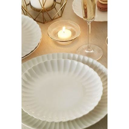 Set da tavola 52 pezzi bianco/porcellana