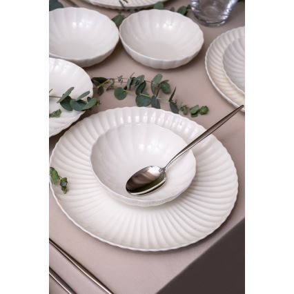 Set da tavola 52 pezzi bianco/porcellana