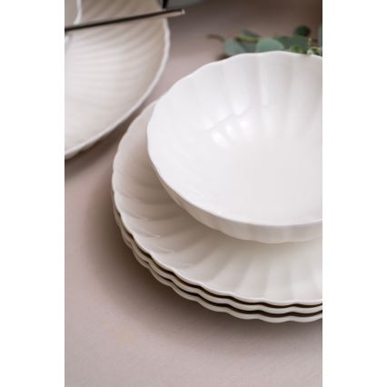 Set da tavola 52 pezzi bianco/porcellana