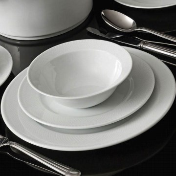 Set da tavola 53 pezzi bianco/porcellana