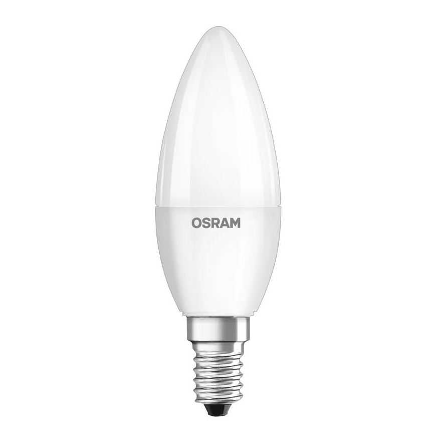 Set di 2 lampadine LED B38, attacco E14, 4,9 W, 230 V, 2700 K - Osram