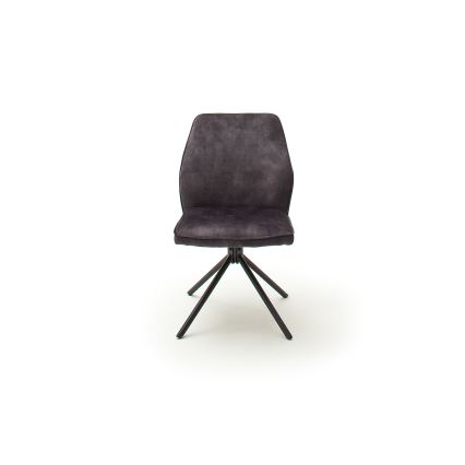 Set di 2 sedie da pranzo NEXORO, antracite