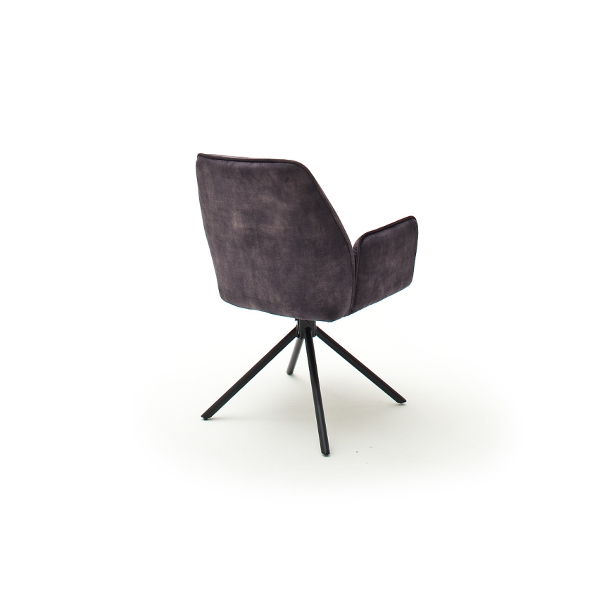 Set di 2 sedie da pranzo NEXORO, antracite