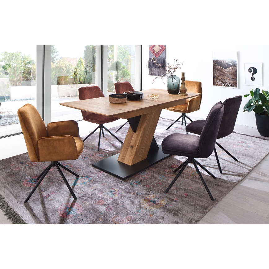 Set di 2 sedie da pranzo NEXORO, arancioni