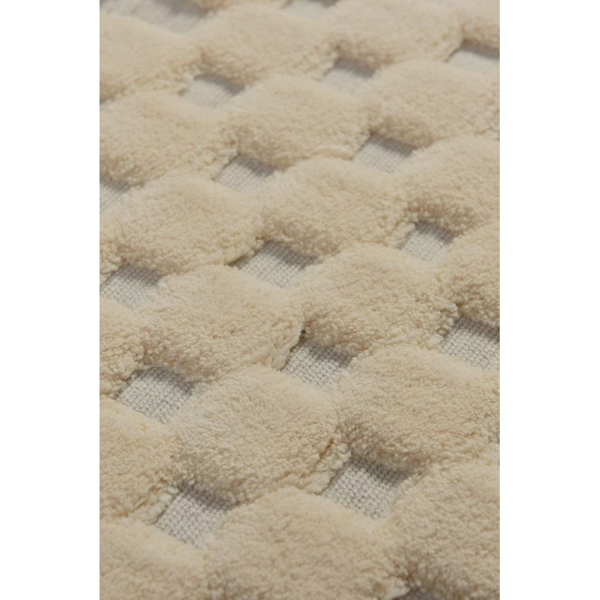 Set di 2 tappetini da bagno BAMBI 60/100 cm beige