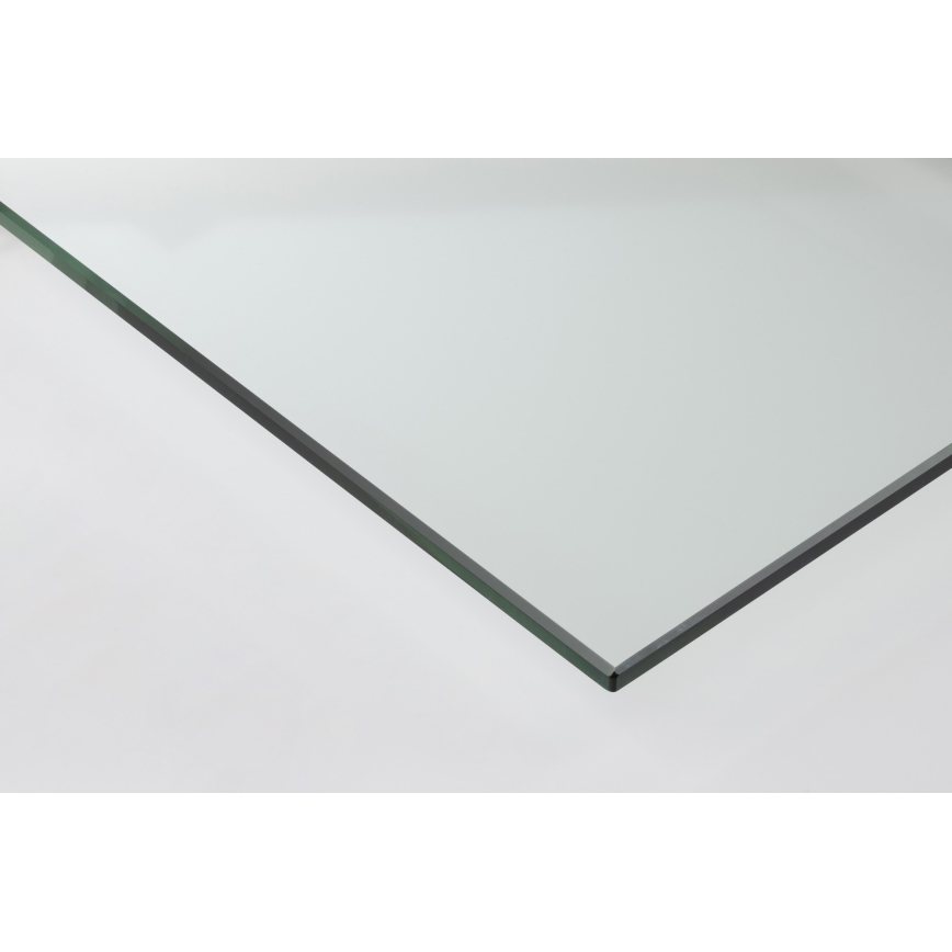 Set di 2 tavolini da salotto SARON 90x50 cm, grigio/trasparente