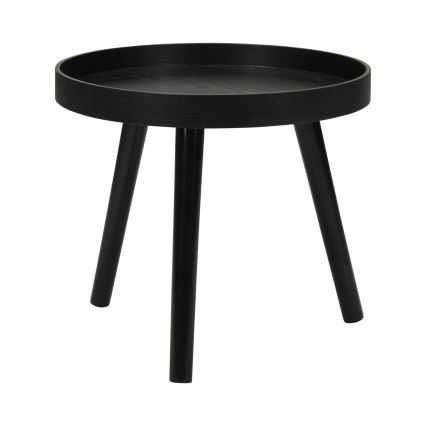 Set di 2 tavolini da salotto VERDE Ø 60/38 cm, neri