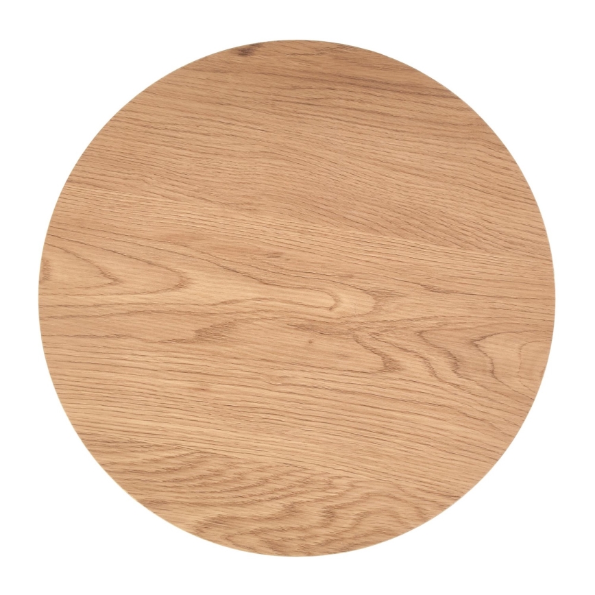 Set di 2 tavolini da salotto ZENYA, rovere/nero