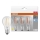 Set di 3 lampadine LED BASE CLASSIC FILAMENT A60 E27/7,5W/230V 4000K - Osram