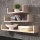Set di 3 mensole da parete TRIO 40/60/80 x 11 x 18 cm, finitura rovere Sonoma