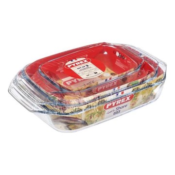Set di 3 pirofile PYREX da 1,4/3/4 l