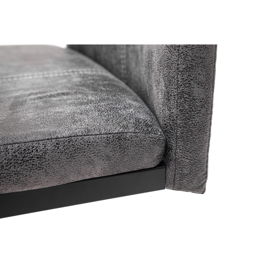 Set di 4 sedie da pranzo VIVIEN antracite