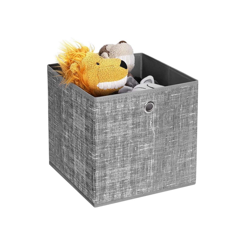 Set di 6 contenitori CURAN - grigio