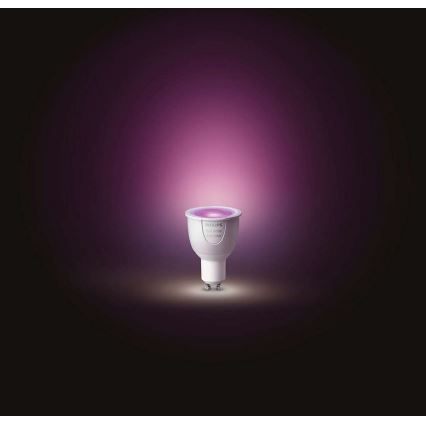 Set di base Philips HUE WHITE AND COLOR AMBIANCE 3xGU10/5,7W/230V
