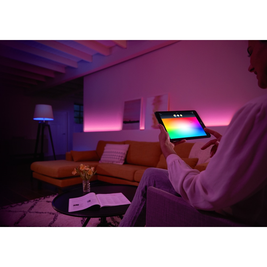 Set di base Philips HUE WHITE AND COLOR AMBIANCE 3xGU10/5,7W/230V