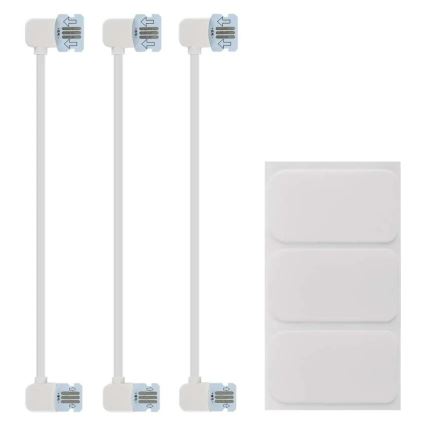 Set da 3 pannelli LED RGBIC+CCT dimmerabili - espansione LED/1,8W/230V Wi‑Fi Tuya