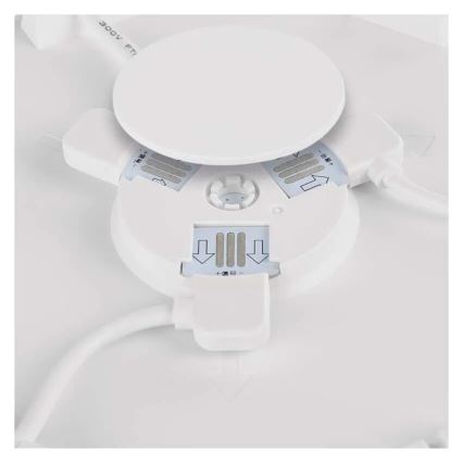 Set da 3 pannelli LED RGBIC+CCT dimmerabili - espansione LED/1,8W/230V Wi‑Fi Tuya