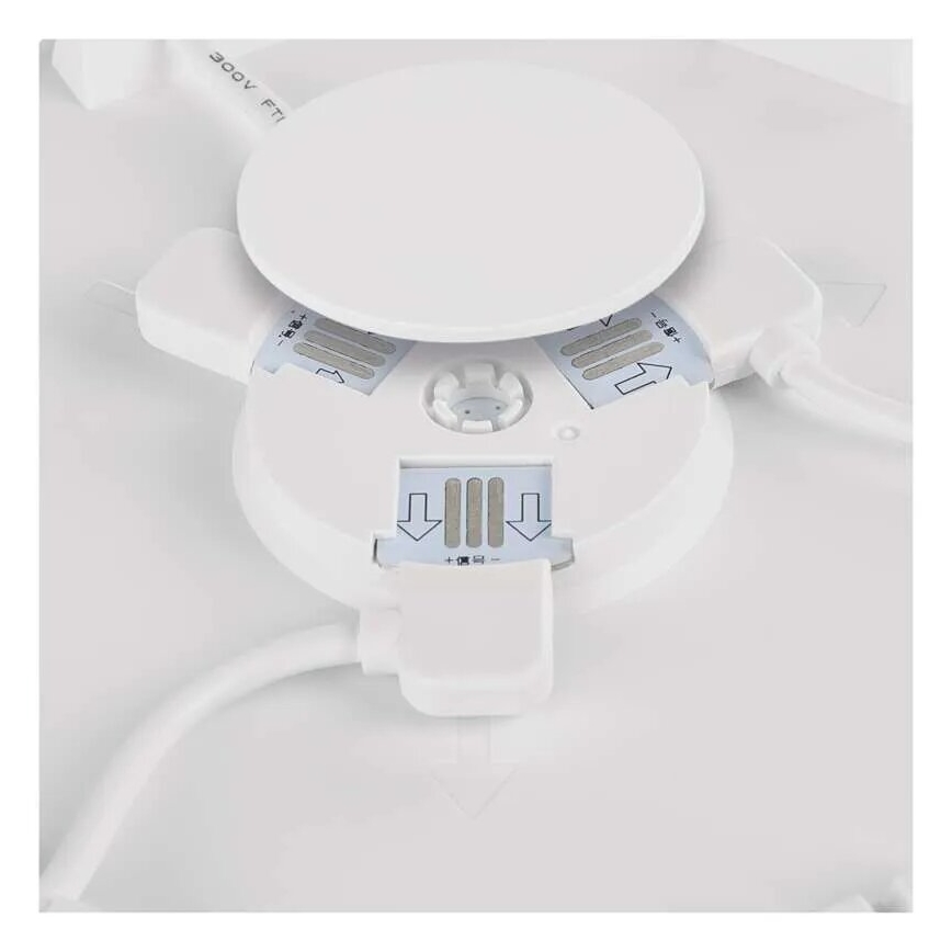 Set da 3 pannelli LED RGBIC+CCT dimmerabili - espansione LED/1,8W/230V Wi‑Fi Tuya