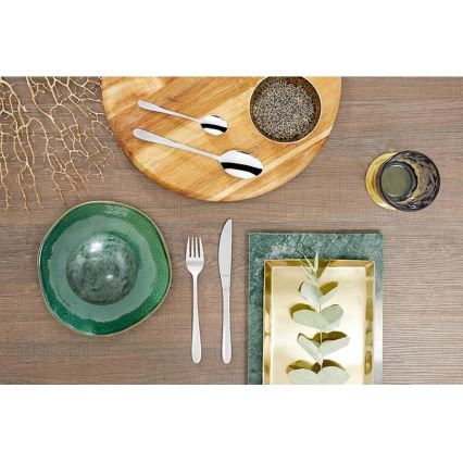 Set di posate in acciaio inox MONACO, 24 pezzi