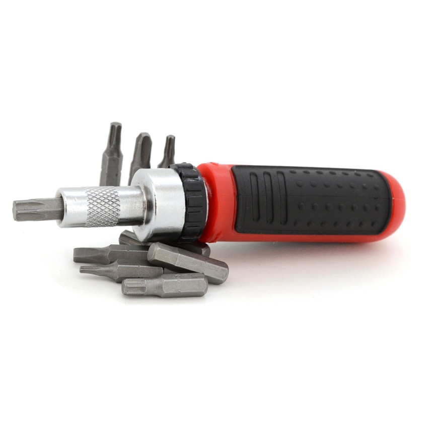 Set di punte con cacciavite a cricchetto 37 pz