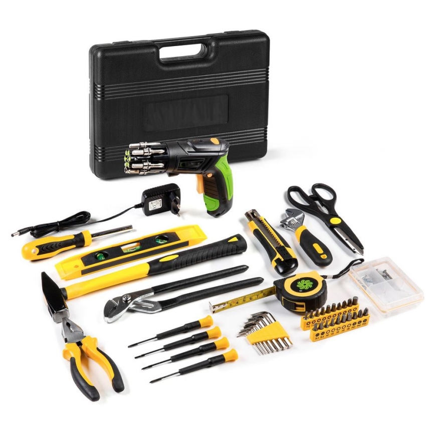 Set di strumenti 108 pz 1300 mAh