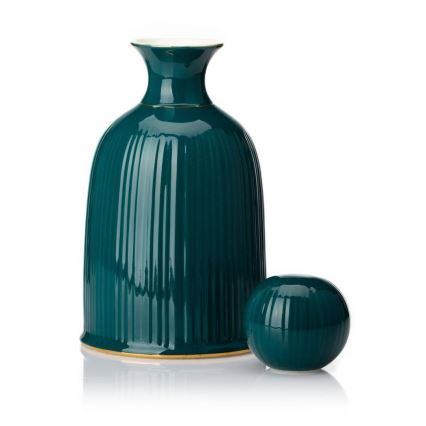 Set di tazzine in ceramica con caraffa e vassoio KENDI verde