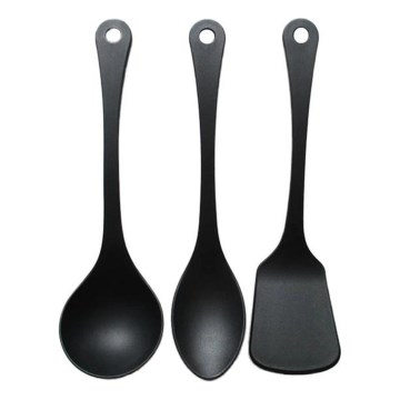 Set di utensili da cucina TORO, 3 pezzi, nero