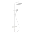 Set doccia con miscelatore termostatico DRAGOR, bianco opaco