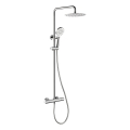 Set doccia con miscelatore termostatico DRAGOR cromo lucido