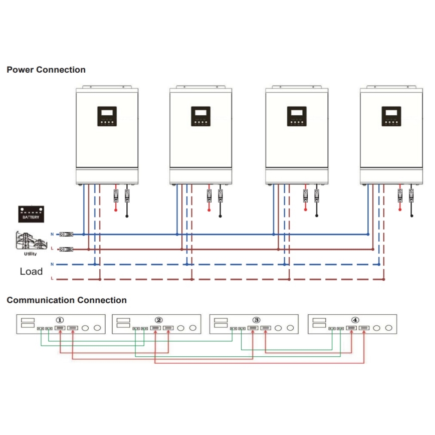 Heyiarbeit 2 Adattatori Convertitori Batteria Da AA A D - Custodia Collegamento Parallelo Per Utilizzo Elettrodomestici E Emergenza, Bianco - 4
