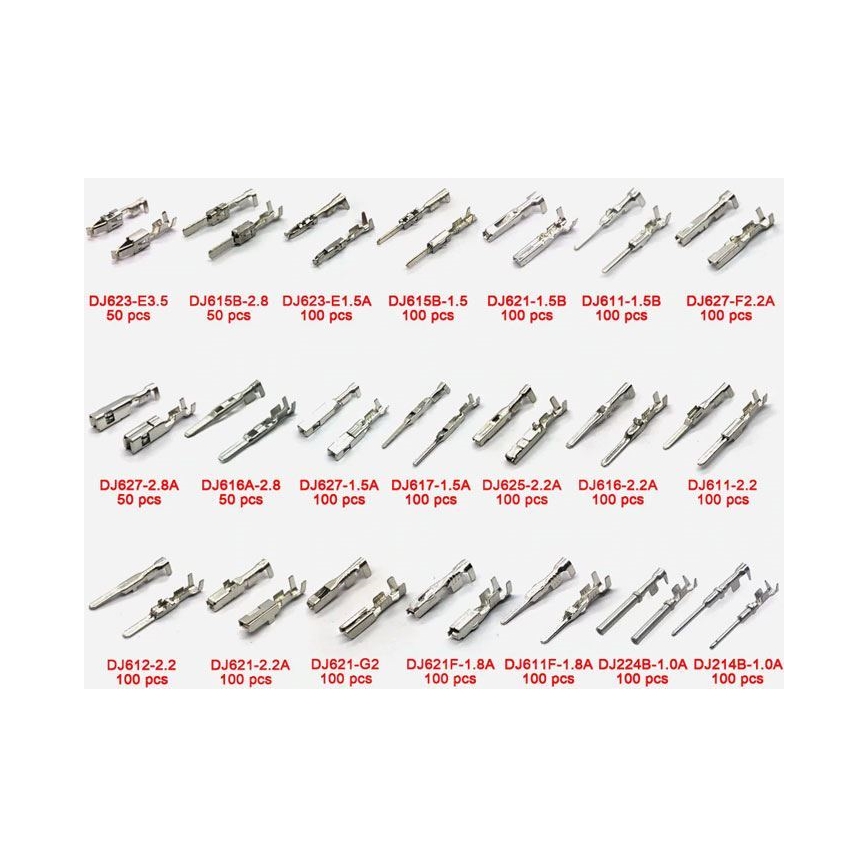 Set pin per connettori auto 1980 pz
