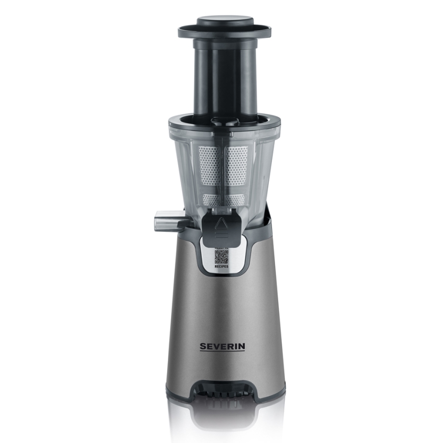 Severin ES 3571 - Estrattore di succo a coclea, 1,3 l, 150 W/230 V, grigio