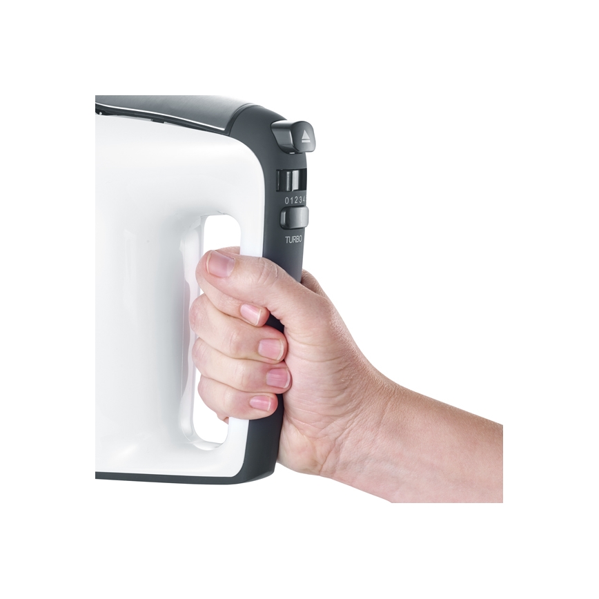 Severin HM 3830 - Sbattitore a mano 400W/230V bianco/nero