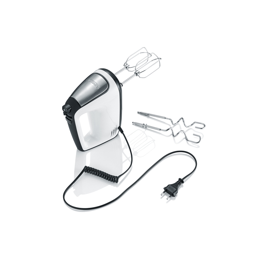 Severin HM 3830 - Sbattitore a mano 400W/230V bianco/nero
