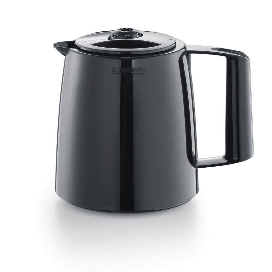 Severin KA 9306 - Macchina da caffè con caraffa termica 1 l 1000 W/230 V, nera