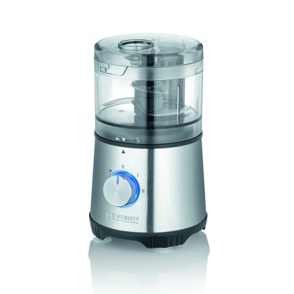 Severin KM 3865 - Tritatutto per alimenti 400W/230V acciaio inox/nero